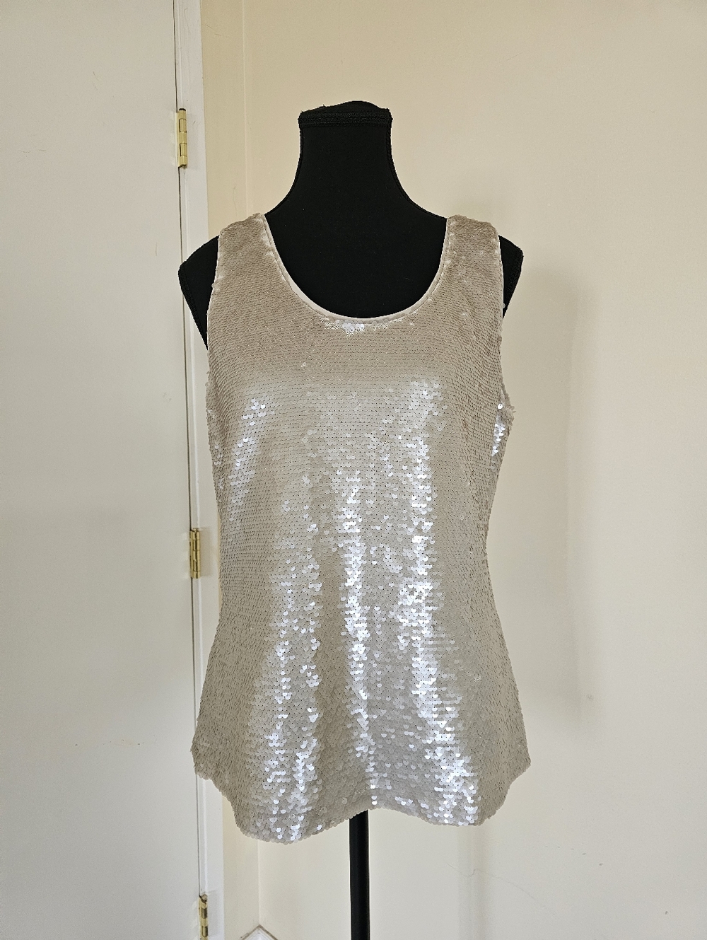 CALVIN KLEIN Sequined Tank Top